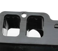 Load image into Gallery viewer, Fabricated Intake Manifold BBC Single Plane 2 x 4500 Black with Sniper Logo