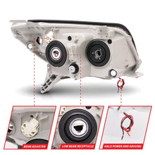 Load image into Gallery viewer, Anzo 2006-2009 Toyota 4Runner Projector Headlights w/ Halo Black