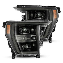 Load image into Gallery viewer, AlphaRex 21-22 Ford F150 Luxx-Series Projector Headlights Alpha-Black w/Activ Light/Seq Signal 880169 *Discontinued