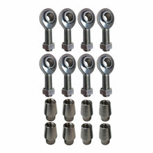 Load image into Gallery viewer, 4 Link Rod End Kit - 5/8 Chromoly Heim - 1.25 OD Tubing