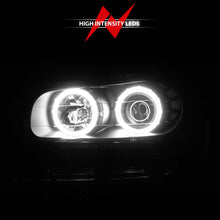 Load image into Gallery viewer, ANZO 02-09 Chevrolet Trailblazer (Will Not Fit 06-09 LT) Projector Headlights w/Halo Black Housing 111572