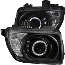 Load image into Gallery viewer, Anzo 2003-2006 Honda Element Projector Headlights w/ Halo Black