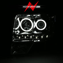 Load image into Gallery viewer, Anzo 2009-2014 Ford F-150 Projector Headlights w/ Halo Chrome (CCFL) G2