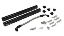 Load image into Gallery viewer, Hi-Ram Sheet Metal Fabricated Intake Manifold LS1/LS2/LS6 102mm Throttle Body opening + Fuel Rail Kit Black with Sniper logo