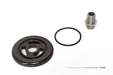 Load image into Gallery viewer, AMS Performance 09+ Nissan GT-R R35 Alpha Billet Oil Filter Adapter w/Street Filter for Cooling Kit ALP.07.04.0028-3
