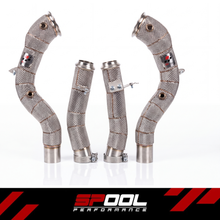 Load image into Gallery viewer, SPOOL Mercedes GT63 S E Performance C192 Race Downpipes (2025+ AMG)