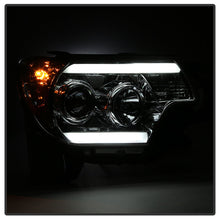 Load image into Gallery viewer, Spyder Toyota Tacoma 12-16 Projector Headlights Light Bar DRL Smoke PRO-YD-TT12-LBDRL-SM 5081728