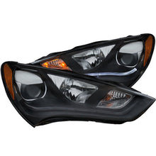 Load image into Gallery viewer, Anzo 2013-2015 Hyundai Genesis Projector Headlights w/ Plank Style Design B