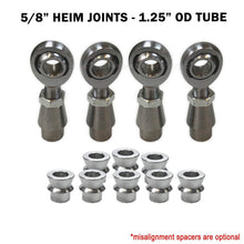 Load image into Gallery viewer, Sway Bar Link Fab Kit -  5/8 Chromoly Heim - 1.25 OD Tubing