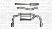 Load image into Gallery viewer, Corsa Performance 08-14 Mitsubishi Lancer Evolution X Sedan 2.0L Polished Sport Dual