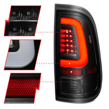 Load image into Gallery viewer, ANZO 2008-2016 Ford  F-250  LED Tail w/ Lights Bar Black Housing Smoke Lens 311379