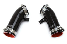 Load image into Gallery viewer, HPS Black Reinforced Silicone Post MAF Air Intake Hose Kit Infiniti 08-14 G37 3.7L