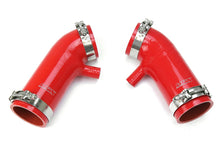 Load image into Gallery viewer, HPS Red Reinforced Silicone Post MAF Air Intake Hose Kit Nissan 09-14 370Z 3.7L