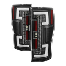 Load image into Gallery viewer, Spyder 17-18 Ford F-250 SD (w/Blind Spot Sensor) LED Tail Lights - Blk (ALT-YD-FS17BS-LED-BK) 5085610