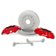 Load image into Gallery viewer, Alcon 19+ Silverado/Sierra 20+ Suburban/Tahoe/Yukon/Esc 355x33mm 6-Piston Red Caliper FRT Brake Kit BKF1559BF58