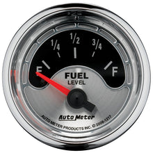 Load image into Gallery viewer, Autometer American Muscle 52mm 240E to 33F Electronic Fuel Level Gauge 1217