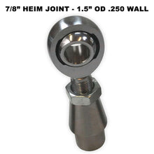 Load image into Gallery viewer, Single Joint Rod End - 7/8" Chromoly Heim - 1.5" OD Tubing