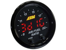 Load image into Gallery viewer, AEM Electronics X-Series Wideband UEGO AFR Sensor Controller Gauge with X-Digital Tech