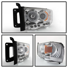 Load image into Gallery viewer, Spyder Dodge Ram 1500 02-05/Ram 2500 03-05 Projector Headlights LED Halo LED Chrm PRO-YD-DR02-HL-C 5009982