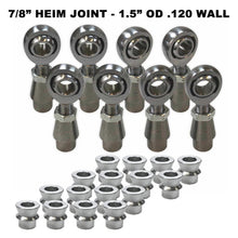 Load image into Gallery viewer, 4 Link Rod End Kit -  7/8" Chromoly Heim - 1.5" OD Tubing