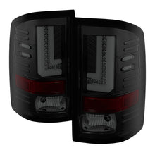 Load image into Gallery viewer, Spyder GMC Sierra 14-16 LED Tail Lights Black Smoke ALT-YD-GS14-LBLED-BSM 5080707