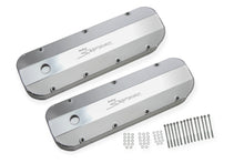Load image into Gallery viewer, Sniper Valve Cover - Fabricated Aluminum - BBC - Natural Anodized
