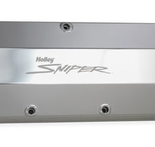 Load image into Gallery viewer, Sniper Valve Cover - Fabricated Aluminum - BBC - Natural Anodized