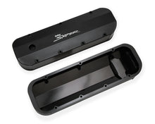 Load image into Gallery viewer, Sniper Valve Cover - Fabricated Aluminum - BBC - Black