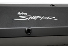 Load image into Gallery viewer, Sniper Valve Cover - Fabricated Aluminum - Chrysler Small Block - Black Finish