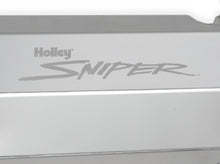 Load image into Gallery viewer, Sniper Valve Cover - Fabricated Aluminum - SBC - Perimeter Bolt - Flat Top - Natural Anodized
