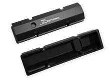 Load image into Gallery viewer, Sniper Valve Cover - Fabricated Aluminum - SBC - Perimeter Bolt - Flat Top - Black