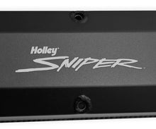 Load image into Gallery viewer, Sniper Valve Cover - Fabricated Aluminum - Ford Small Block - Long Bolt - Black