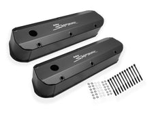Load image into Gallery viewer, Sniper Valve Cover - Fabricated Aluminum - Ford Small Block - Long Bolt - Black