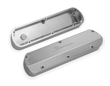 Load image into Gallery viewer, Sniper Valve Cover - Fabricated Aluminum - Ford Small Block - Tall - Tapered Edge - Natural Anodized