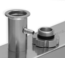Load image into Gallery viewer, Sniper Valve Cover - Fabricated Aluminum - Ford Small Block - Tall - Tapered Edge - Natural Anodized