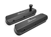 Load image into Gallery viewer, Sniper Valve Cover - Fabricated Aluminum - Ford Small Block - Tall - Tapered Edge - Black