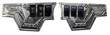 Load image into Gallery viewer, 2pc XP 1000 6 Switch Dash Panel w/switches Silver