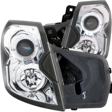Load image into Gallery viewer, Anzo 2003-2007 Cadillac Cts Projector Headlights w/ Halo Chrome