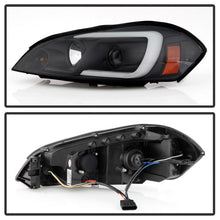 Load image into Gallery viewer, Spyder 06-13 Chevy Impala / 06-07 Chevy Monte Carlo Projector Headlights - Light Bar - Black 5086679