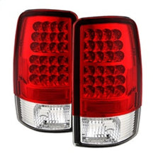 Load image into Gallery viewer, Spyder Chevy Suburban/Tahoe 1500/2500 00-06 LED Tail Lights Red Clear ALT-YD-CD00-LED-RC 5001542