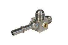 Load image into Gallery viewer, Aeromotive 3/8'' Male Quick Connect to (2) ORB-08 Male Flare T
