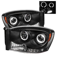 Load image into Gallery viewer, Spyder Dodge Ram 1500 06-08/Ram 2500 06-09 Projector Headlights LED Halo LED Blk PRO-YD-DR06-HL-BK 5010001