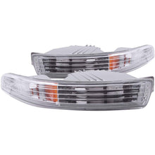 Load image into Gallery viewer, Anzo 1994-1997 Acura Integra Euro Parking Lights Chrome w/ Amber Reflector