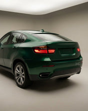 Load image into Gallery viewer, BMW X6 E71 Red and Smoked LED Tail Light Upgrades 2007-2014
