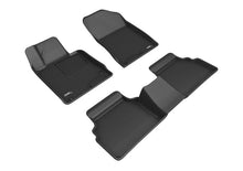 Load image into Gallery viewer, 3D MAXpider 2021+ Kia K5 FWD Kagu 1st &amp; 2nd Row Floormats - Black L1KA05901509