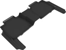 Load image into Gallery viewer, 3D MAXpider 20-21 Mercedes GLS-Class (No Executive Rear Seat Package) Kagu 2nd Row Floormats - Black L1MB13021509