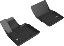 Load image into Gallery viewer, 3D MAXpider 18-21 Alfa Romeo Stelvio / Stelvio Quadrifoglio Kagu 1st Row Floormats - Black L1AR00011509
