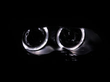 Load image into Gallery viewer, Anzo 1999-2001 BMW 3 Series E46 Projector Headlights w/ Halo Black