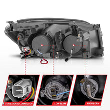 Load image into Gallery viewer, Anzo 2006-2008 Toyota Rav4 Projector Headlights w/ Halo Chrome (CCFL)