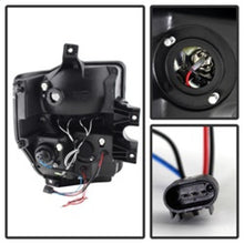 Load image into Gallery viewer, Spyder Ford F250/350 08-10 Projector Headlights LED Halo LED Blk Smke PRO-YD-FS08-HL-BSM 5078490